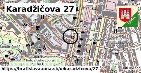 Karadžičova 27, Bratislava