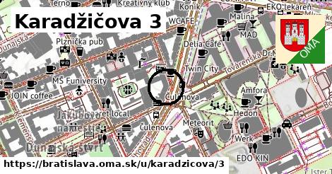 Karadžičova 3, Bratislava