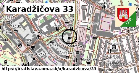 Karadžičova 33, Bratislava