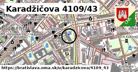 Karadžičova 4109/43, Bratislava