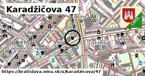 Karadžičova 47, Bratislava