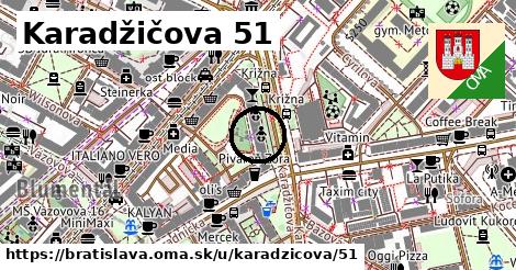 Karadžičova 51, Bratislava