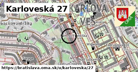 Karloveská 27, Bratislava