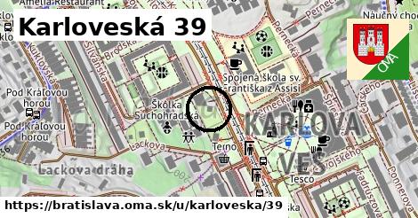 Karloveská 39, Bratislava