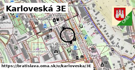 Karloveská 3E, Bratislava