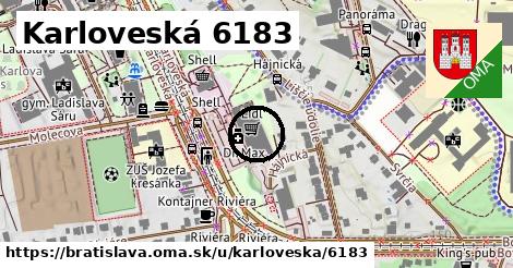 Karloveská 6183, Bratislava
