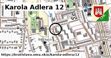 Karola Adlera 12, Bratislava