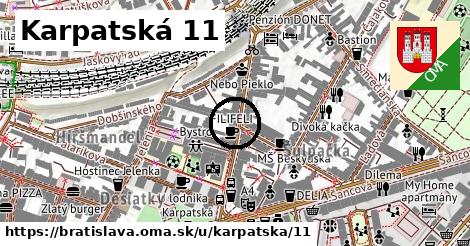 Karpatská 11, Bratislava