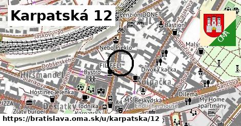 Karpatská 12, Bratislava