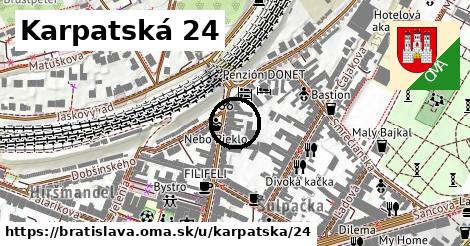 Karpatská 24, Bratislava