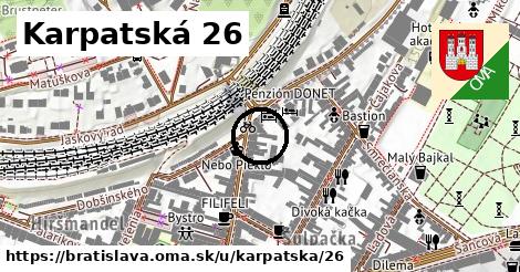 Karpatská 26, Bratislava