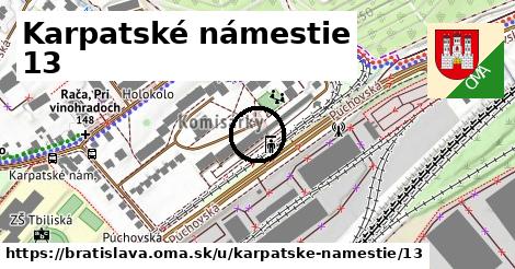 Karpatské námestie 13, Bratislava