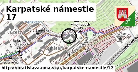 Karpatské námestie 17, Bratislava