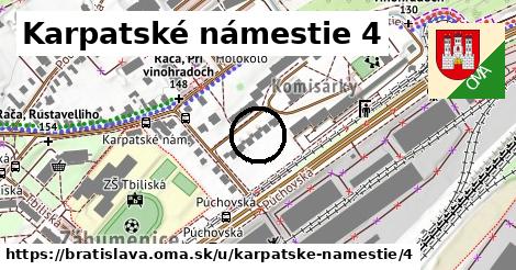 Karpatské námestie 4, Bratislava