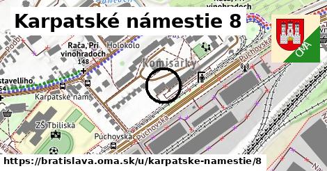 Karpatské námestie 8, Bratislava