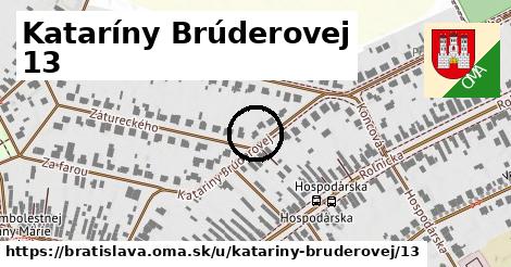 Kataríny Brúderovej 13, Bratislava