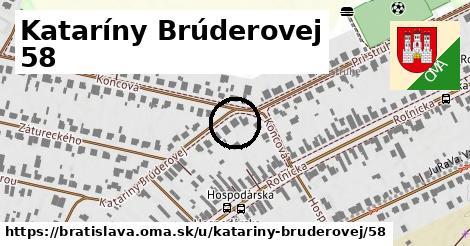 Kataríny Brúderovej 58, Bratislava