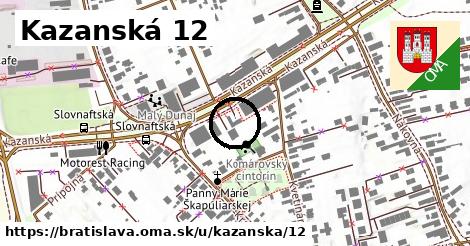 Kazanská 12, Bratislava