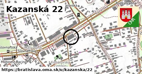 Kazanská 22, Bratislava