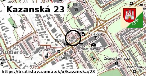 Kazanská 23, Bratislava