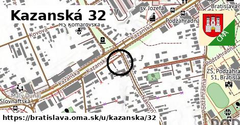 Kazanská 32, Bratislava