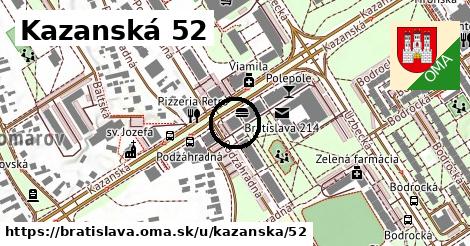 Kazanská 52, Bratislava