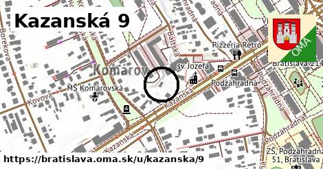 Kazanská 9, Bratislava