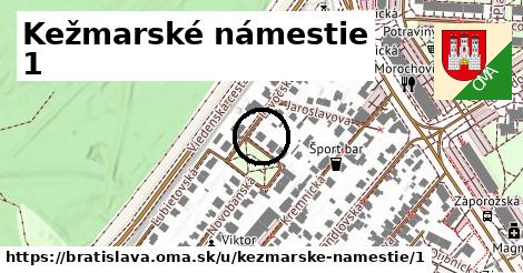 Kežmarské námestie 1, Bratislava