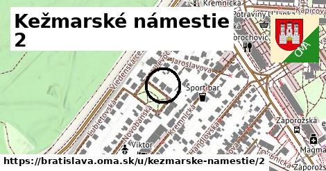 Kežmarské námestie 2, Bratislava