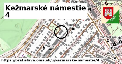 Kežmarské námestie 4, Bratislava