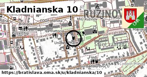 Kladnianska 10, Bratislava