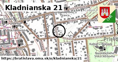 Kladnianska 21, Bratislava