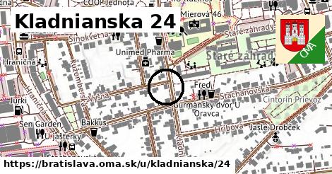 Kladnianska 24, Bratislava