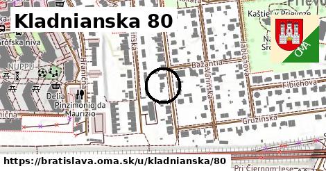 Kladnianska 80, Bratislava