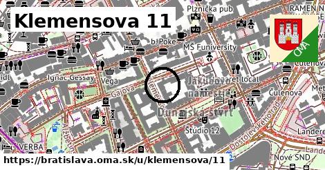 Klemensova 11, Bratislava