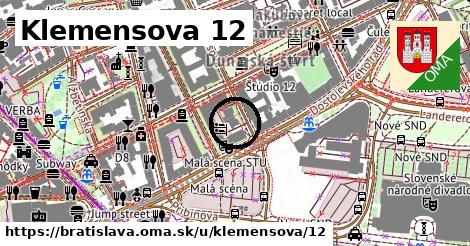 Klemensova 12, Bratislava