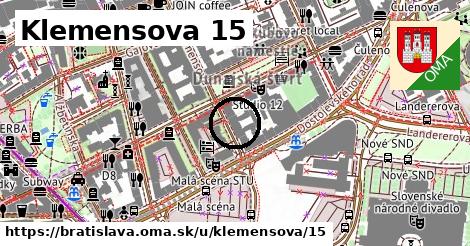 Klemensova 15, Bratislava