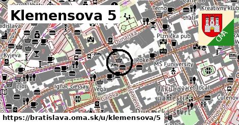 Klemensova 5, Bratislava