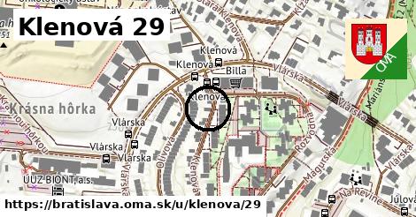 Klenová 29, Bratislava