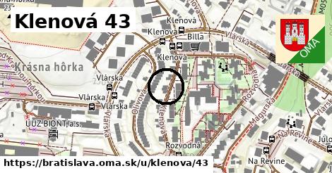 Klenová 43, Bratislava
