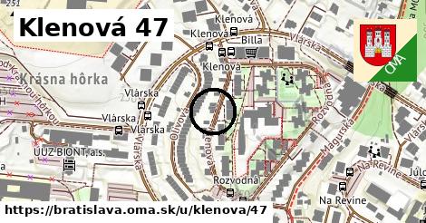 Klenová 47, Bratislava