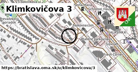 Klimkovičova 3, Bratislava