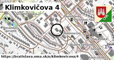 Klimkovičova 4, Bratislava