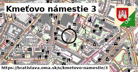 Kmeťovo námestie 3, Bratislava