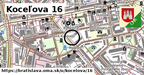 Koceľova 16, Bratislava