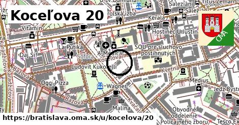 Koceľova 20, Bratislava