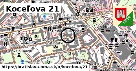Koceľova 21, Bratislava