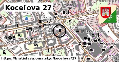 Koceľova 27, Bratislava