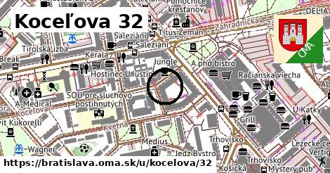 Koceľova 32, Bratislava