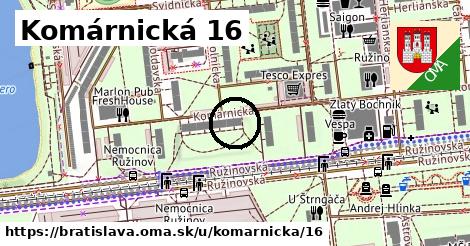 Komárnická 16, Bratislava